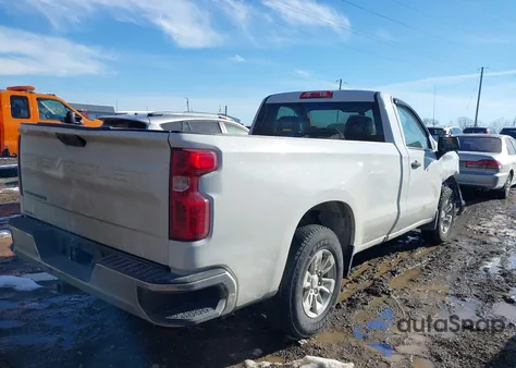 2021 Chevrolet Silverado 1500 2Wd Long Bed Wt z USA, uszkodzony, nr VIN 3GCNWAEF7MG471927